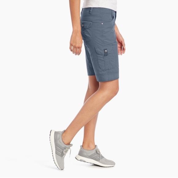 KUHL Splash 11" Shorts 22W Plus size Blue hiking outdoor UPF 50 quick dry pocket - Picture 3 of 12